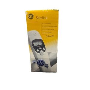 GE Corded Slimline 29263GE1 Phone with Caller ID - White New In Box